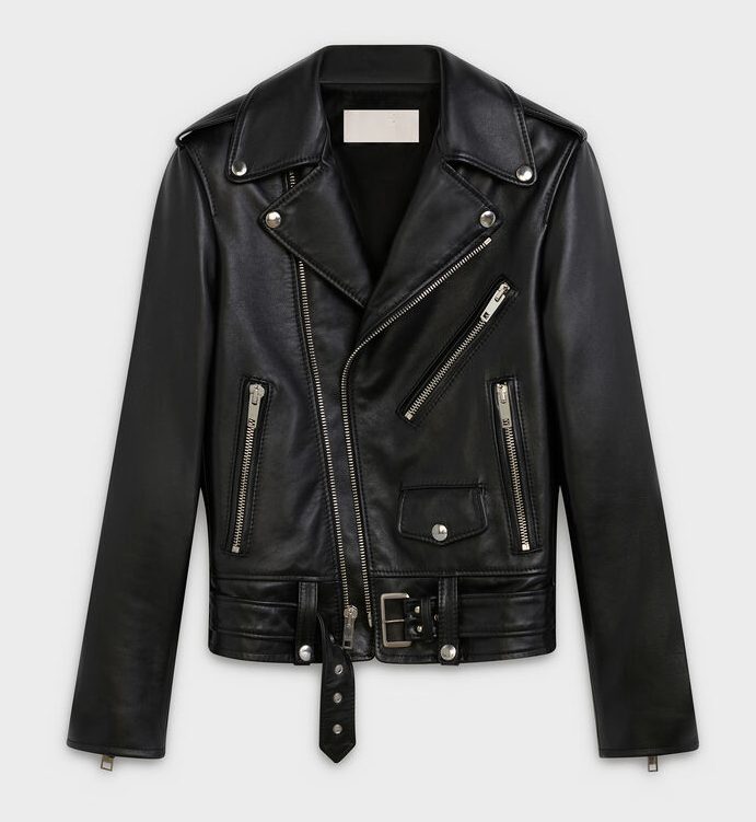 Celine Womens Leather Jacket - Sheepskin Jacket
